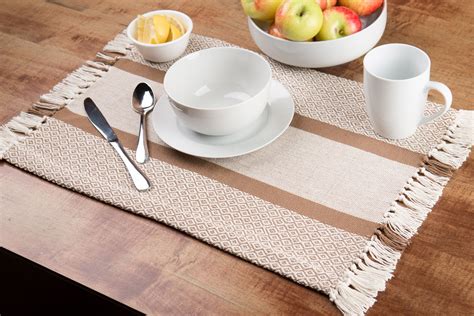 Lr Home Natural Jute 15 inch Round Flower Shape Placemats (Set of Two) 1899. . Walmart place mats